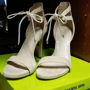 Gianni bini summer suede heels